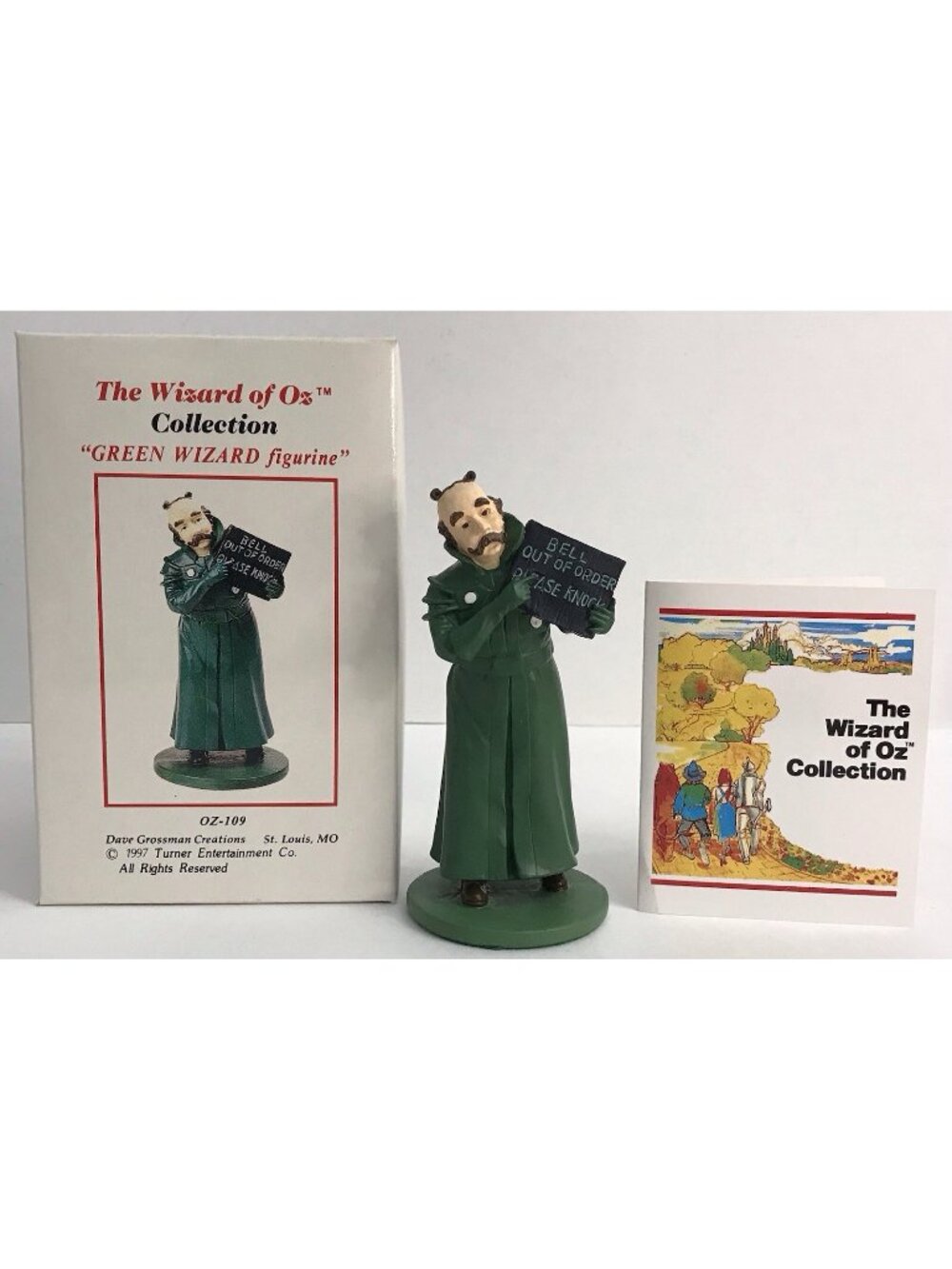 Dave Grossman Wizard Of Oz Green Wizard Gatekeeper 1997 First Edition 2374/5000
